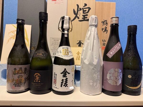 大吟醸他 日本酒飲み比べ6本