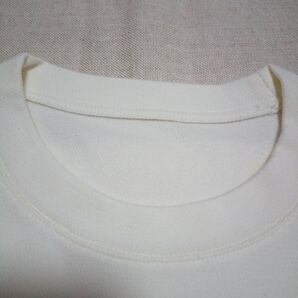 美品 ユニクロ超極暖 ヒートテック クルーネックTシャツ 長袖 白 メンズS
