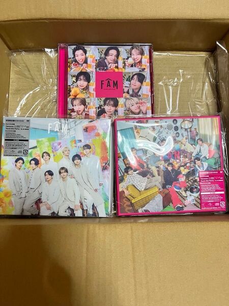timelesz アルバム FAM 3形態セット