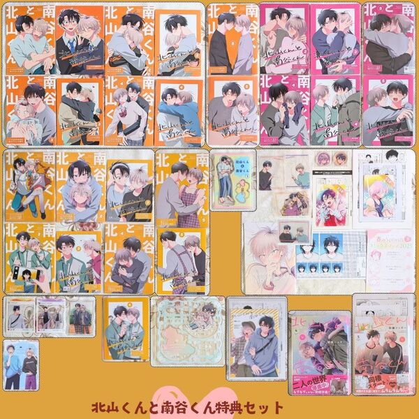 北山くんと南谷くん 49特典セット 砂藤シュガー 1〜5 小冊子 ペーパー とらのあな アニメイト コミコミスタジオ