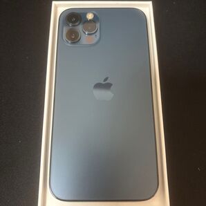 iPhone Pro12 パシフィックブルー128GB SIMロックなし美品 残債なし Apple