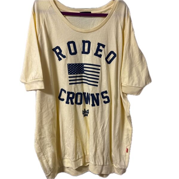 ロデオクラウンズ Tシャツ 半袖Tシャツ 半袖 フリー
