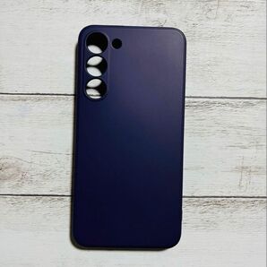 Galaxy S23 Plus シリコンケース ワイヤレス充電 パープル