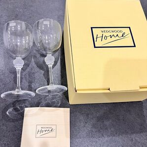 ウェッジウッド ペアグラス クリスタル 新品未使用