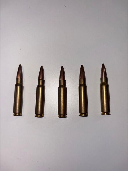 RIGHT リアルダミーカート(7.62×21mmNATO弾) 5発