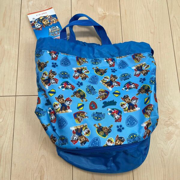 新品 パウパト プールバッグ ナップザック