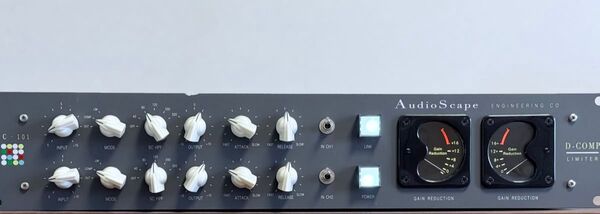 デモ動画有 AudioScape D-Comp Limiter 値下げ交渉可