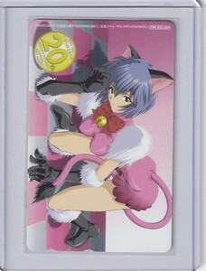  Evangelion telephone card Animedia Ayanami Rei . pre present selection cat ear 