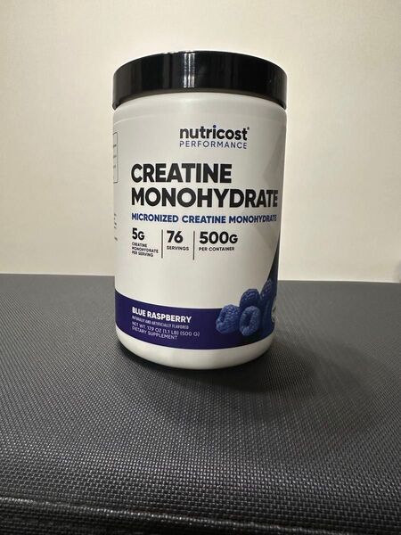nutricost CREATINE クレアチン MONOHYDRATE 500g 残り477g iherb