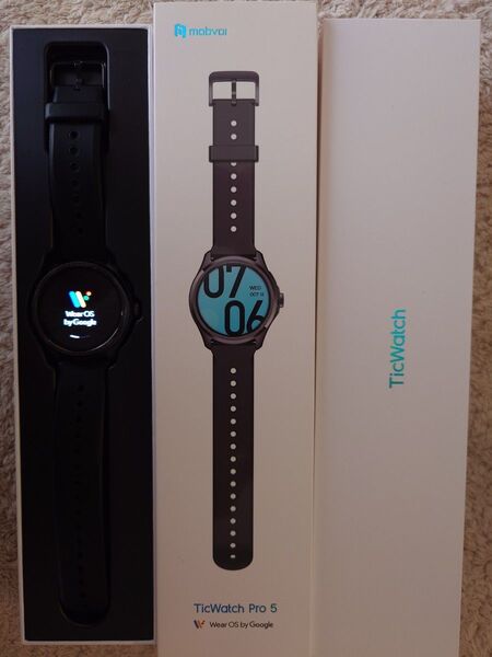 TicWatch Pro 5 スマートウォッチ ブラック