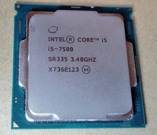 Intel Core i5-7500 CPU SR335 3.40GHz X736E123
