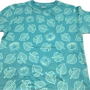 あつまれ どうぶつの森 木葉Tシャツ グリーン LLサイズ