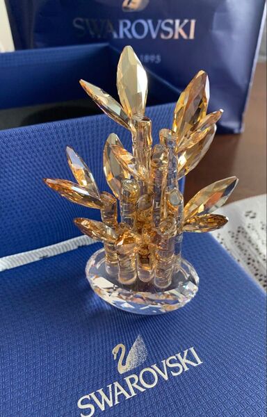 SWAROVSKI スワロフスキー ラッキー バンブー 置物
