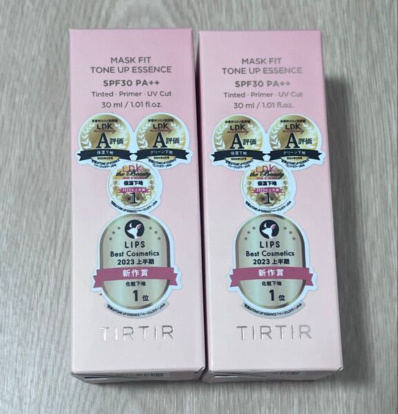ティルティル マスクフィットトーンアップエッセンス 化粧下地 30ml 2本