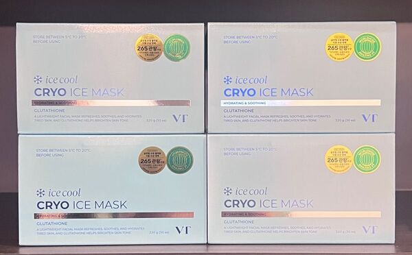 VT CICA シカ シカ VT CYRO アイスマスク 30枚入り 4箱