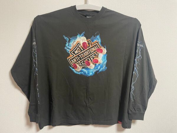 FLUTTER フラッター B/S Graphic L/S Tee ハーレー ロンT 長袖Tシャツ