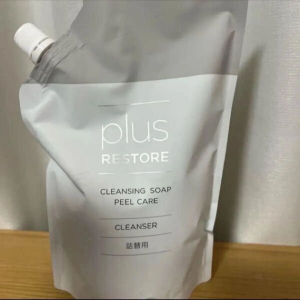プラスリストア クレンジングソープ泡ピールケア 詰め替え500ml