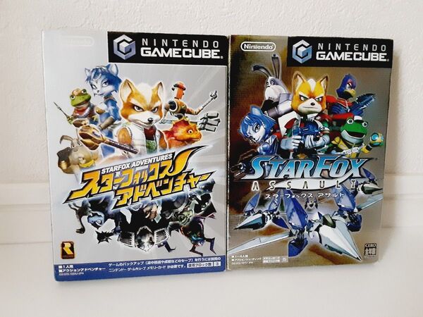 【送料無料】GC《 スターフォックス アサルト & スターフォックス アドベンチャー》ゲームキューブソフト 2本セット