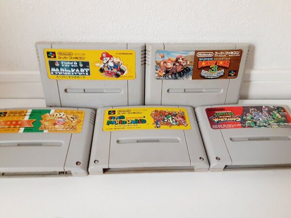 【送料無料】 SFC スーパーファミコンソフト 5本セット③