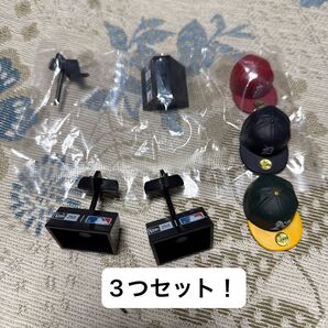 NEWERA ガチャ 3個セット エンゼルス アスレチックス タイガース MLB