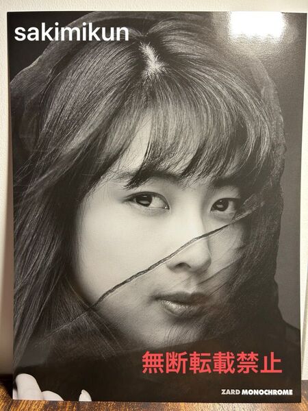 35th写真集ZARDMONOCHROME同封フォトカード坂井泉水もう探さない