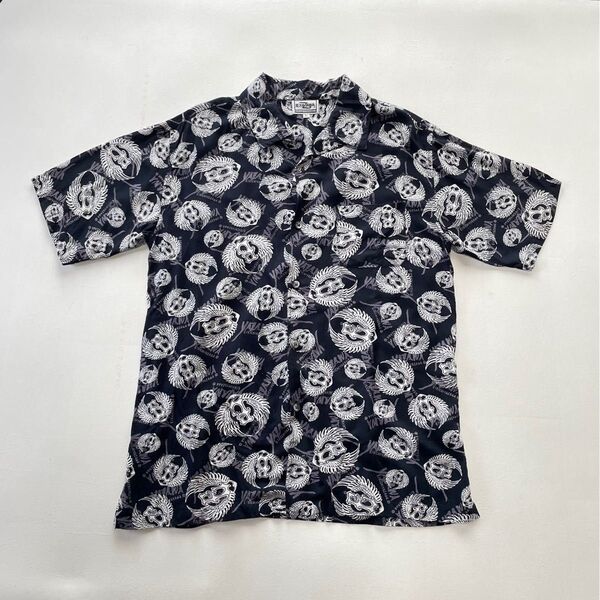 矢沢永吉 / アロハシャツ( E ハネ ) size ( L )