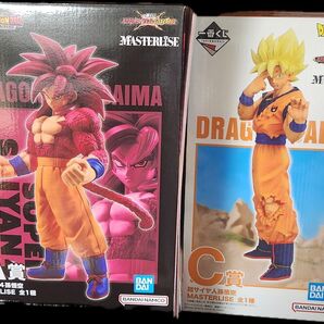 ドラゴンボール 一番くじ A賞 C賞 超サイヤ人4孫悟空 フィギュア VSオムニバスCROSS MASTERLISE 孫悟空