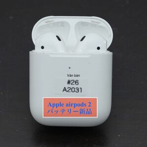 【バッテリー新品】AirPods 第2世代 両耳セット 動作確認済み
