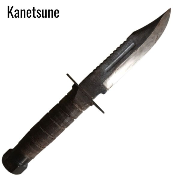 Kanetsune パイロットサバイバルナイフ 日本製 シース付 関 兼常 パイロット サバイバル ナイフ キャンプ アウトドア