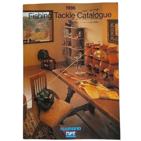 SHIMANO Fishing Tackle Catalogue 1996 シマノ NFT 釣り フィッシング カタログ カンセキ