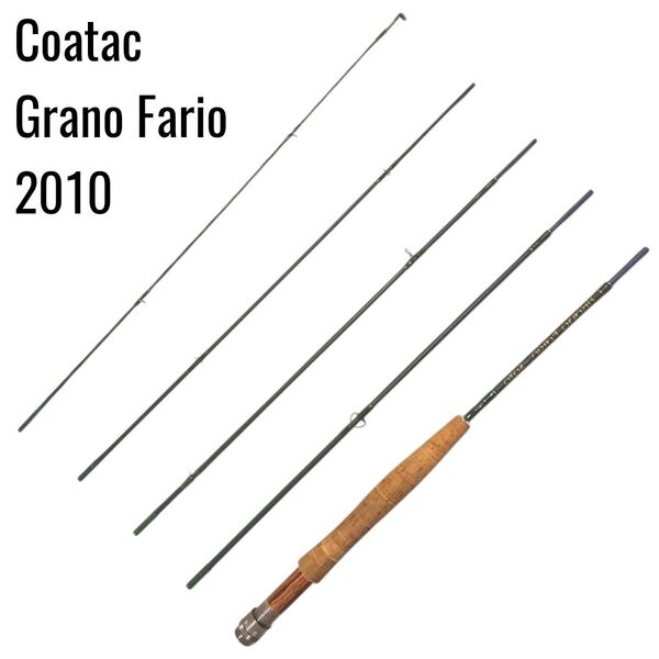 【価格の相談・画像追加可能】 Coatac GRANO FARIO 2010 #3/4 5ピース フライロッド ケース付