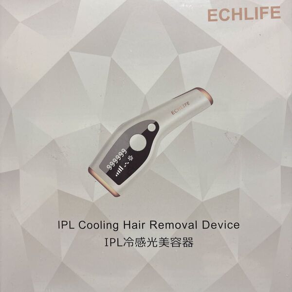 ECHLIFE IPL冷却脱毛器 光脱毛 ホワイト 未使用 未開封