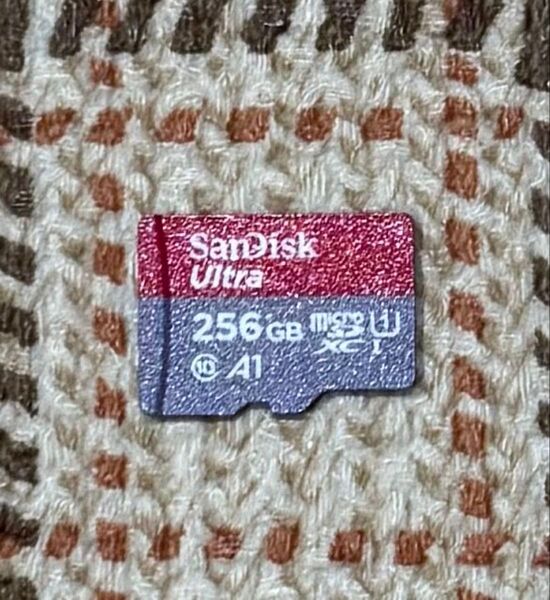 SanDisk microSDXC 100MB/s 256GB Ultra SDSQUAR-256G-GN6MN