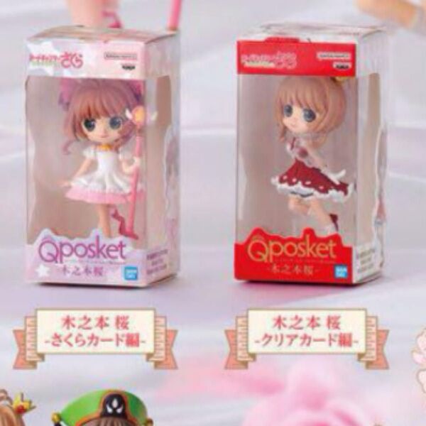 カードキャプターさくら Q posket ミニチュアコレクション さくらちゃん2点セット