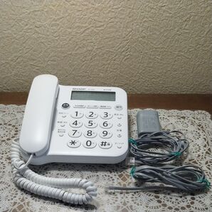 SHARP JD-033型 電話機 ホワイト