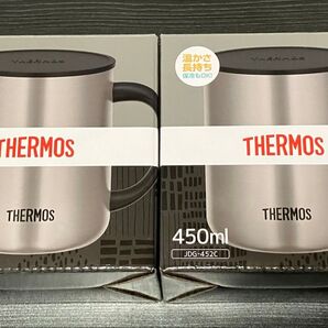 サーモス 真空断熱マグカップ JDG-452C 2点 450ml 未使用