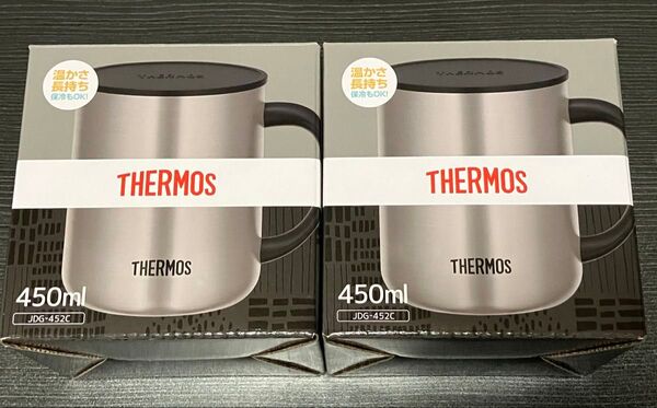 サーモス 真空断熱マグカップ JDG-452C 2点 450ml 未使用