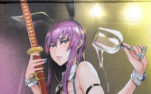 MAIDOLL 飛燕 B1タペストリー 学園黙示録 HIGHSCHOOL OF THE DEAD 毒島冴子 C96