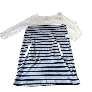 chocol raffine robe ボーダー柄チュニックワンピース