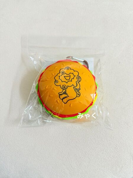 大阪・関西万博2025 ミャクミャク ハンバーガー キャンディポーチ カラビナ付き シリコンケース EXPO2025 JR西日本