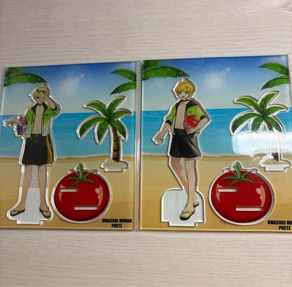 ぷりっつ アクリルスタンド 缶バッジ キーホルダー まとめ売り