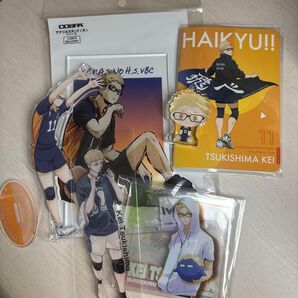 月島蛍 まとめ売り アクリルスタンド アクリルコースター フライトタグ