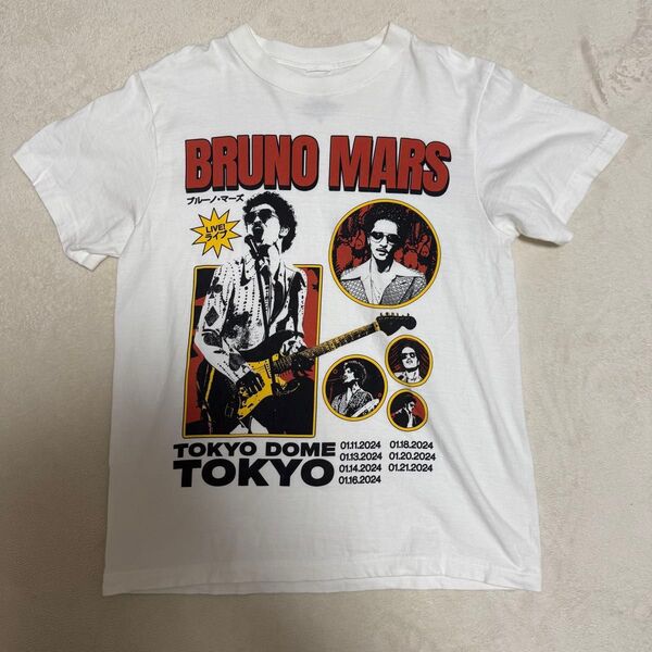 Bruno Marsブルーノマーズ LIVEライブTシャツ(Sサイズ)