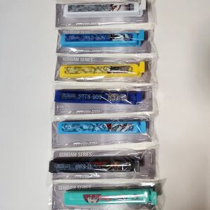 ガンダム フードクリップ全7種・未開封品 セブンイレブン限定・ジークアクス、ウイング、ゼータ、エアリアル、RX-78-2、マチュ