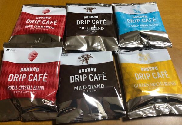 ドトールコーヒー☆4種飲み比べセットドリップパッククーポンポイント消化