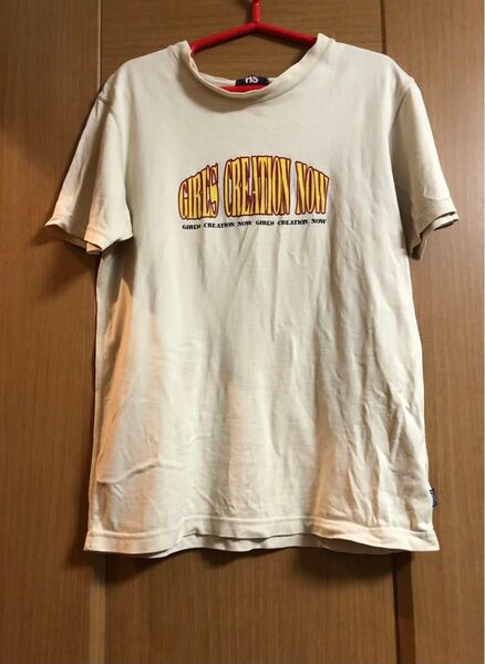 M☆ロゴプリントTシャツ♪クーポンポイント消化難あり半袖リメイク素材 ビンテージ