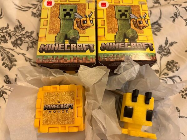 マインクラフト ハッピーセット ハチ 金ブロックとドーン 2種セット