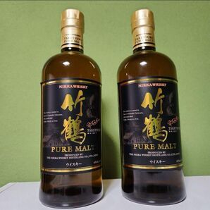 竹鶴 ピュアモルト NIKKA 黒ラベル 旧ボトル