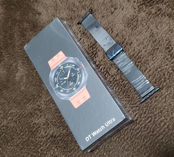 DT Watch Ultra スマートウォッチ 交換用バンドセット ブラック
