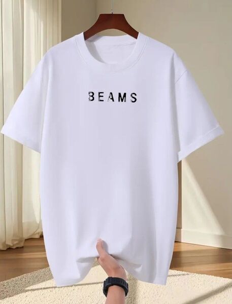 BEロゴTシャツ ホワイト